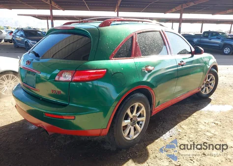 2007 Infiniti Fx35 from USA, damaged, VIN JNRAS08W97X203395